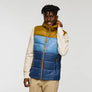 Cotopaxi Men's Fuego Max Down Vest Bronze and Deep Sea
