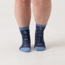 Wide Open Women's Lightweight Micro Crew Wide Width Socks (9503)