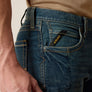 Ariat Men's Rebar M5 Straight DuraStretch Edge Stackable Straight Leg Jean (10016222)