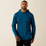 Ariat Men's Rebar Sunblocker Outdoor Hooded Classic Fit Long Sleeve T-Shirt (10071108)