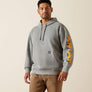 Ariat Men's Rebar Lightweight Logo Hoodie