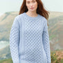 Aran Crafts Unisex Merino Crew Neck Sweater (C1949)