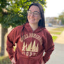 Upper Penninsula Yooper Full Zip Hoodie with Sasquatch