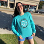 Wind Rose North UP Crew Neck Sweatshirt