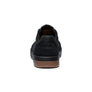 Black KEEN safety shoe on a white background