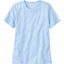 LL Bean Women's Pima Cotton Tee, Short-Sleeve Crewneck (207242)