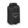 Black Osprey dry bag on a white background