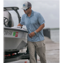 Aftco Men's Link SS Performance Polo Shirt (M64221)
