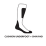 x Darn Tough Men's Snow Over-the-Calf Socks LWC (8016)