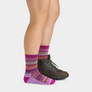 Darn Tough Kids Zebra Canyon Micro Crew Lightweight Hiking Sock (3042)