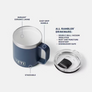 Yeti Rambler 10oz Mug with Durasip Ceramic