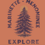 Marinette Menominee Unisex Explore T-Shirt