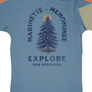 Marinette Menominee Unisex Explore T-Shirt