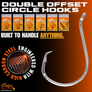 Catfish Pro Double Offset Circle Hooks