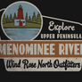 Wind Rose North Menominee River Hoody