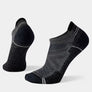Pair of grey and navy low ankle with light cushion on a light grey background