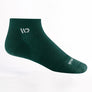 Wide Open Men's Solid Cushion No Show Wide Width Socks (9000)