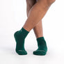 Wide Open Men's Solid Cushioned Quarter Socks (9004)