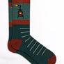 Wide Open Men's Stoked Cushioned Crew Socks (9006)