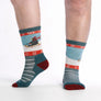 Wide Open Women's Sleigh All Day Cushioned Crew Socks (9506)