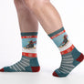 Wide Open Women's Sleigh All Day Cushioned Crew Socks (9506)