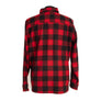 Woolly Dry Goods Men's Check TALL Washable Wool Shirt (WS03T)