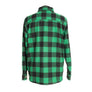 Woolly Dry Goods Men's Check TALL Washable Wool Shirt (WS03T)