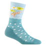 Darn Tough Women's Wild Life Crew Lightweight Lifestyle Sock (6105)