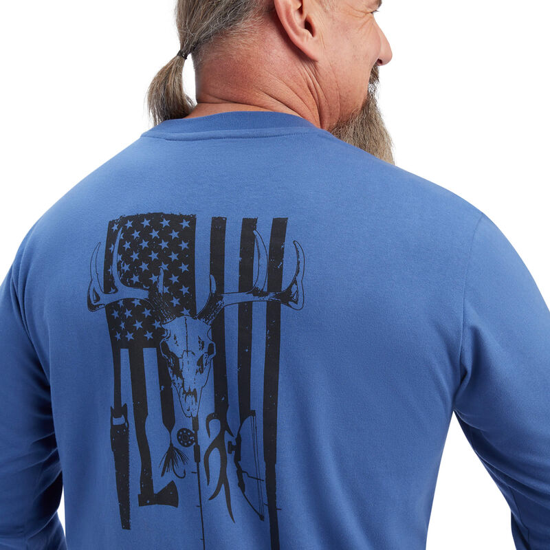 Ariat Men's Rebar Outdoor Graphic Long Sleeve Shirt (10041419)