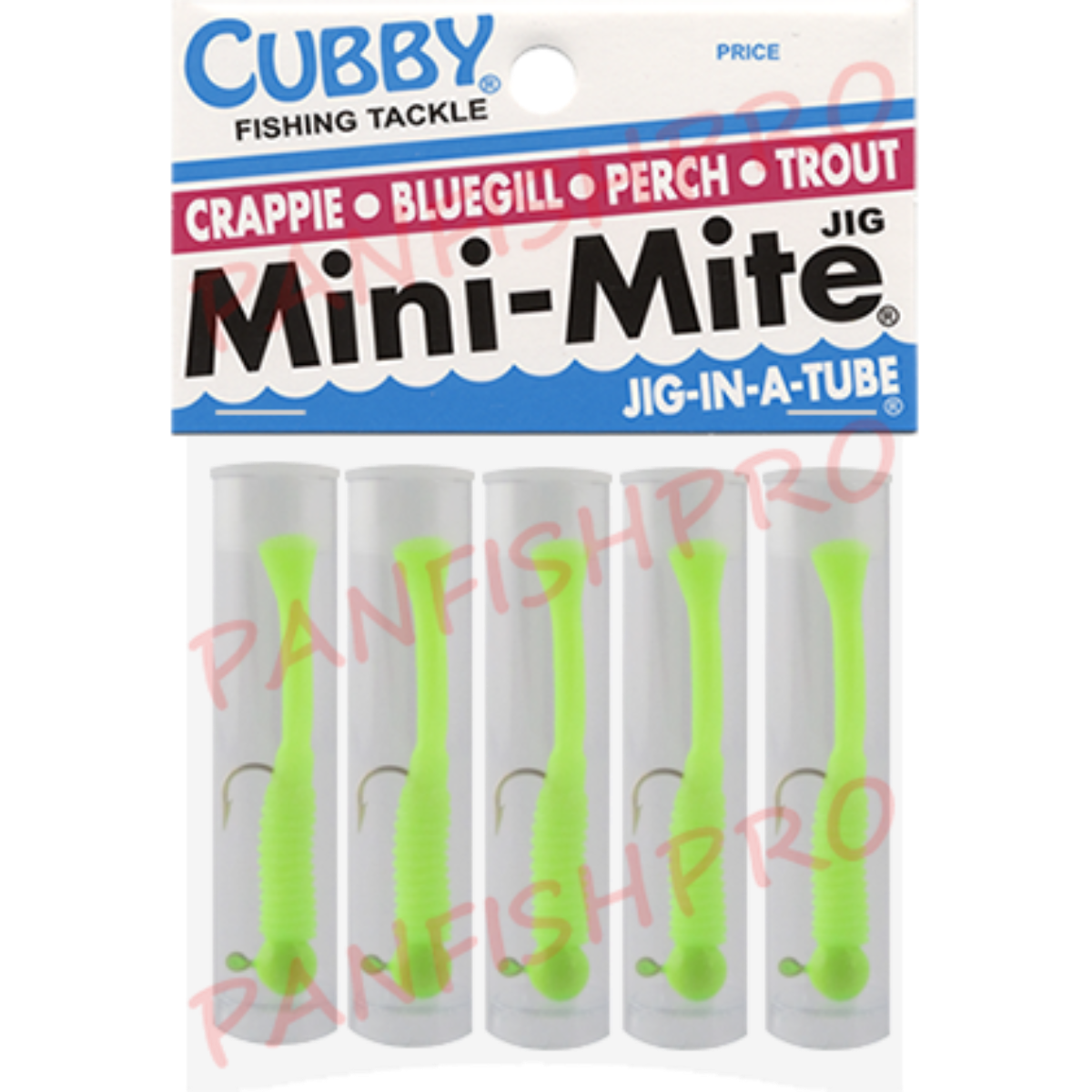 Cubby Mini Mite Jig-in-a-tube (5 Pack) – Wind Rose North Ltd. Outfitters