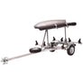 Malone MicroSport™ LowBed™ Trailer w/Tier, Spare, 2 sets SaddleUp™, Cargo Box, Rod Tube-Malone-Wind Rose North Ltd. Outfitters