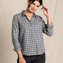 Toad&Co Women's Cama Long Sleeve button up Shirt