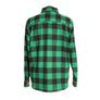 Woolly Dry Goods Men's Check Washable Wool Shirt (WS03R)