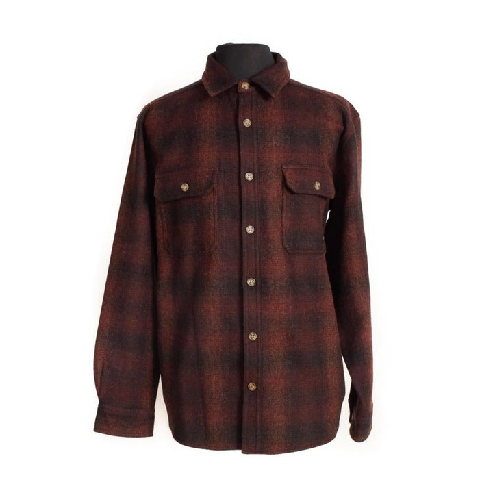 Woolly Dry Goods Men's Ombre Washable Wool Shirt
