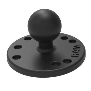 Ram Mounts Round Plate With Ball (RAM-B-202)