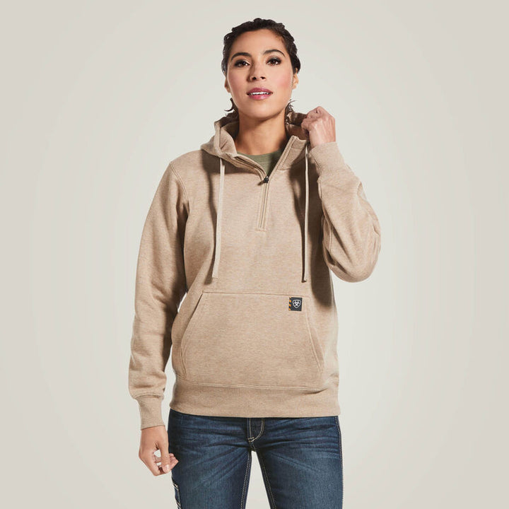 Ariat Women's Rebar Skill Set 1/2 Zip Hoodie (10052845)