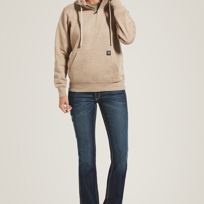 Ariat Women's Rebar Skill Set 1/2 Zip Hoodie (10052845)