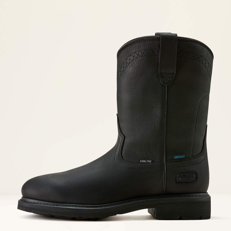 Ariat Men's Sierra Waterproof Roper Toe Steel Toe Work Boot