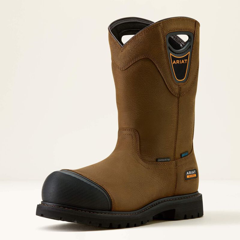 Ariat Men's Longview Shock Shield Waterproof Composite Toe Work Boot (10063853)