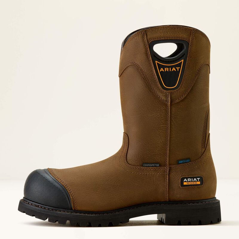Ariat Men's Longview Shock Shield Waterproof Composite Toe Work Boot (10063853)