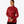 Person wearing a long sleeve dark red shirt that is a 1/4 zip and have Ariat written on the should in a pale pink color.