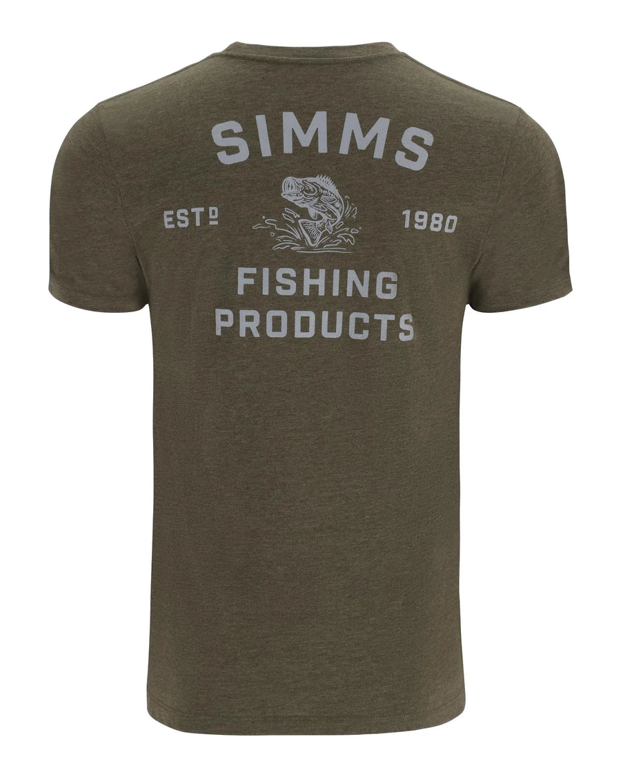 Simms Men's Stacked Bass T-Shirt (14206)