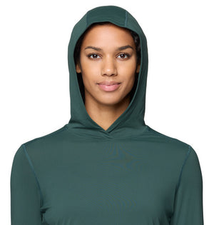 MOUNTAIN HARDWEAR WOMEN'S CRATER LAKE™ LONG SLEEVE HOODY (306)