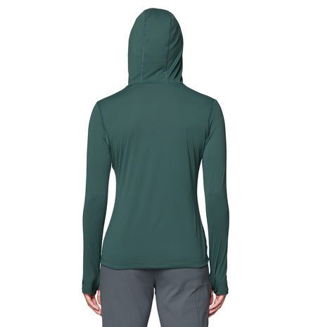 MOUNTAIN HARDWEAR WOMEN'S CRATER LAKE™ LONG SLEEVE HOODY (306)