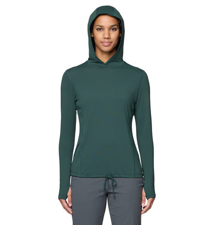 MOUNTAIN HARDWEAR WOMEN'S CRATER LAKE™ LONG SLEEVE HOODY (306)