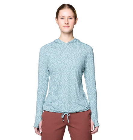 MOUNTAIN HARDWEAR WOMEN'S CRATER LAKE™ LONG SLEEVE HOODY (462)