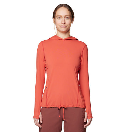 MOUNTAIN HARDWEAR WOMEN'S CRATER LAKE™ LONG SLEEVE HOODY (844)
