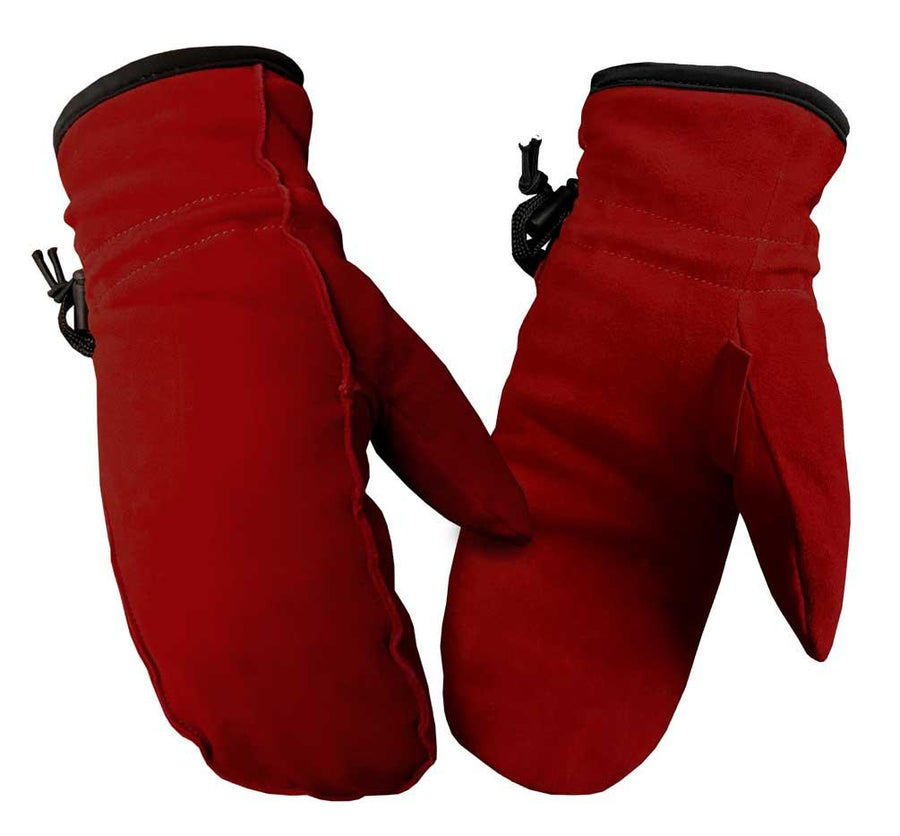 HAND ARMOR Women's Deer Suede Fashion Mitten