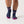 Wide Open Women's Multi Striped Micro Crew Wide Width Socks (9502)