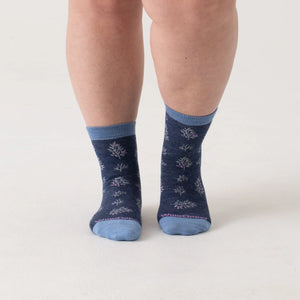 Wide Open Women's Lightweight Micro Crew Wide Width Socks (9503)